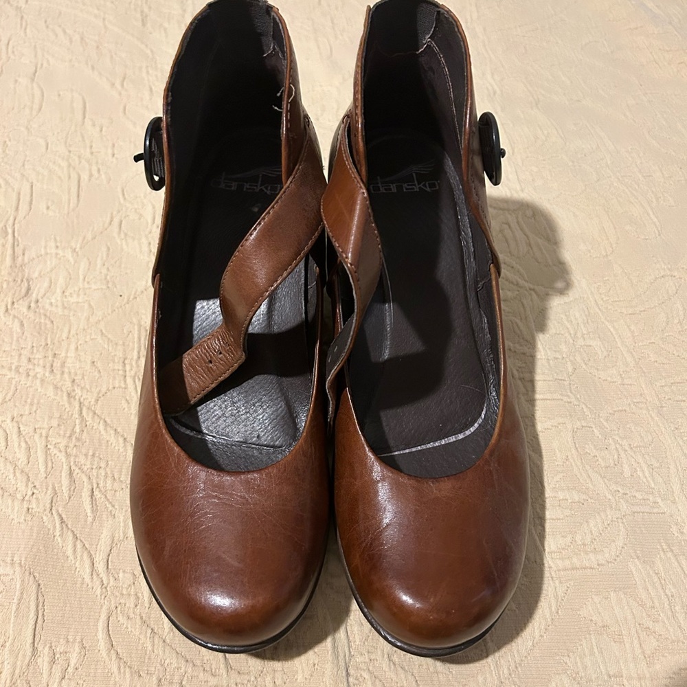 Dansko wedge Mary Jane shoes
